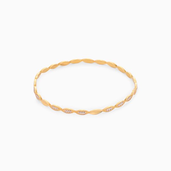 Tiesh 22kt Gold Delicate Bangle for Moments That Matter