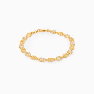 Tiesh 22kt Yellow Gold and Diamond Bracelet