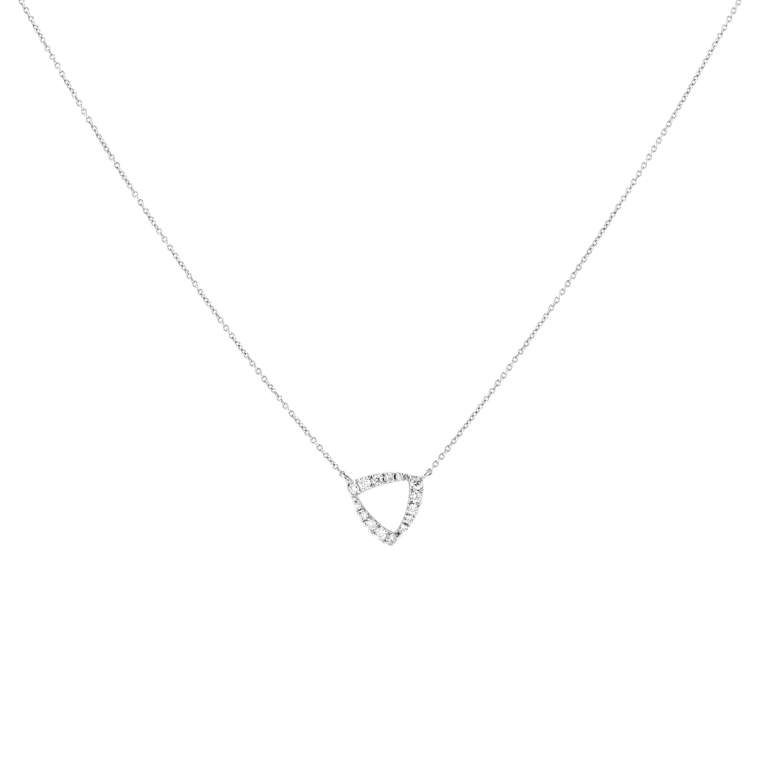 white-gold-triangle-diamond-necklace