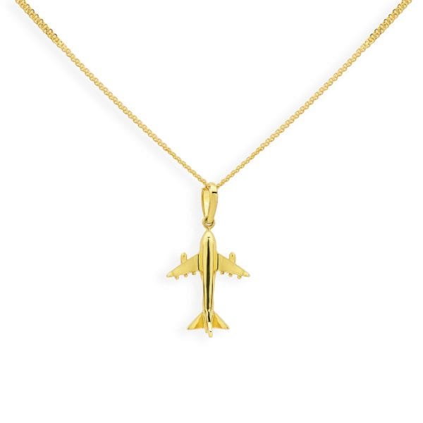 14k-yellow-gold-airplane-pendant