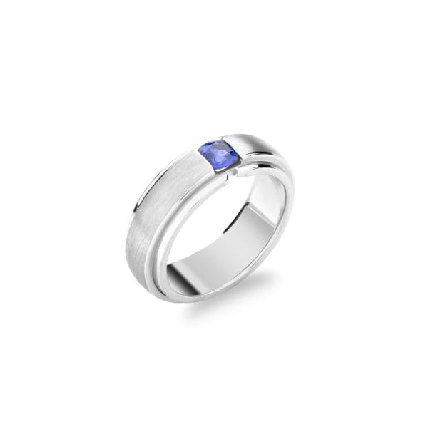 silver-minimalist-blue-sapphire-ring