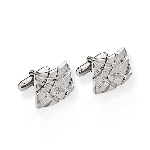 silver-geometric-cufflinks