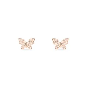 14kt Rose Gold Earrings With Diamonds