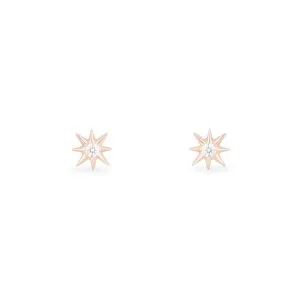 14kt Rose Gold Earrings With Diamonds
