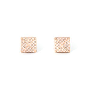 14kt Rose Gold With Diamonds