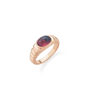 18KT Rose Gold Ring With Tourmaline